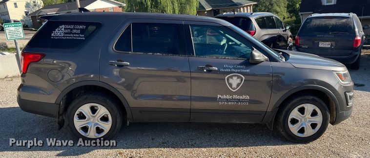 image for item JM9162 2016 Ford Explorer Police Interceptor  SUV