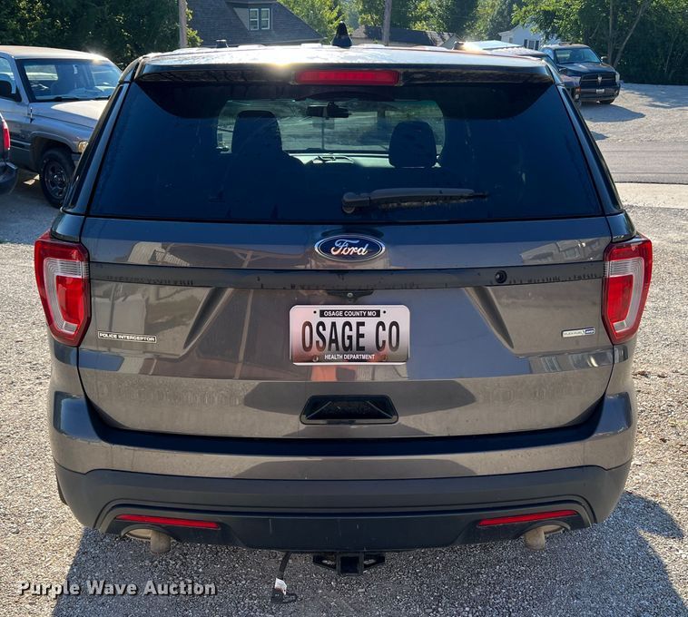 image for item JM9162 2016 Ford Explorer Police Interceptor  SUV