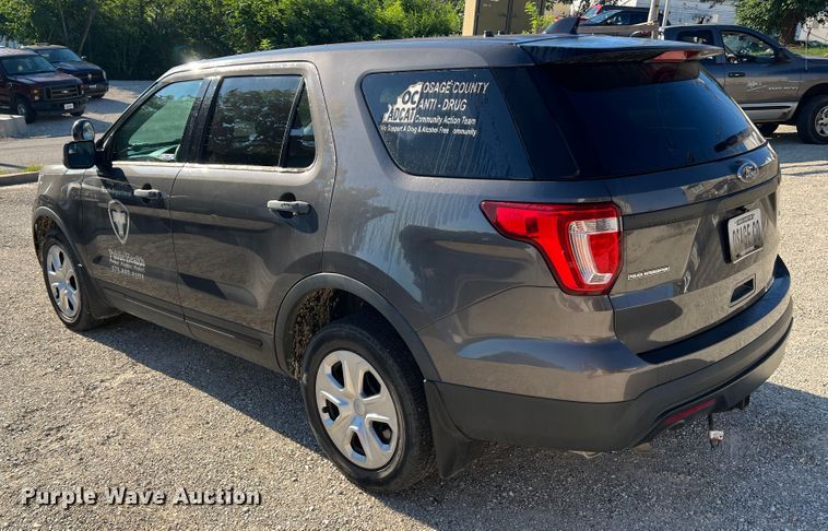 image for item JM9162 2016 Ford Explorer Police Interceptor  SUV