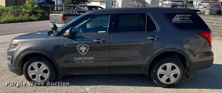 image for item JM9162 2016 Ford Explorer Police Interceptor  SUV