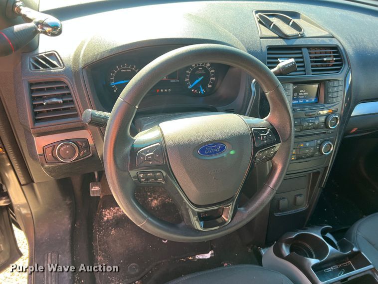 image for item JM9162 2016 Ford Explorer Police Interceptor  SUV