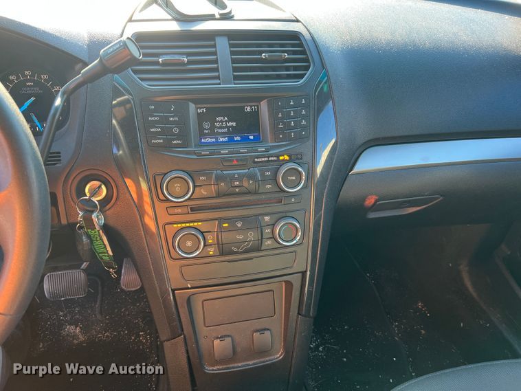 image for item JM9162 2016 Ford Explorer Police Interceptor  SUV