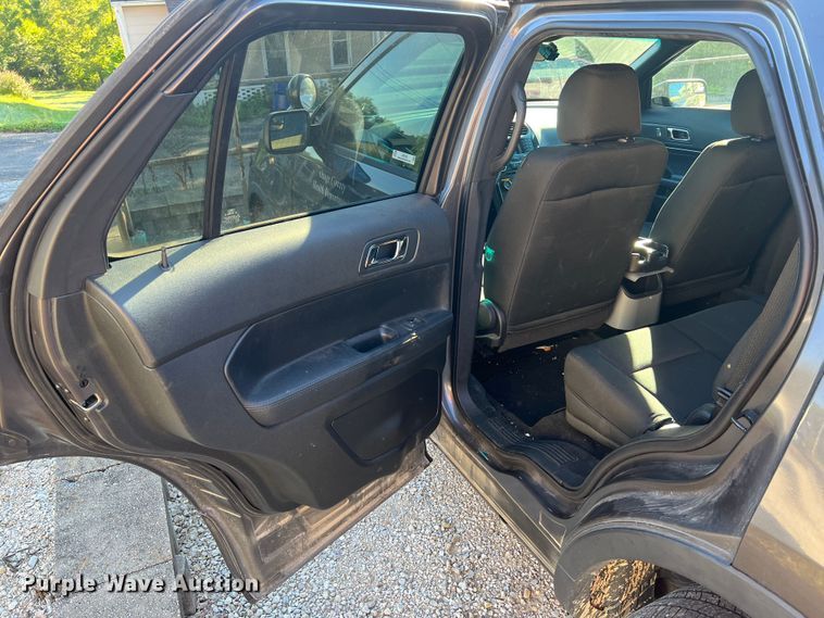 image for item JM9162 2016 Ford Explorer Police Interceptor  SUV