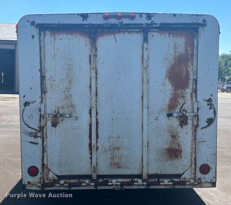 image for item JX9313 1996 W-W Trailers  enclosed cargo trailer