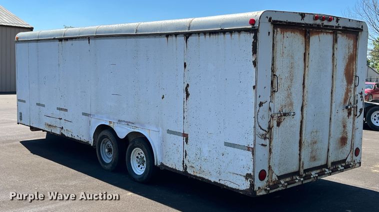 image for item JX9313 1996 W-W Trailers  enclosed cargo trailer