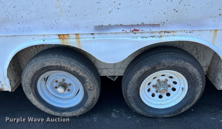 image for item JX9313 1996 W-W Trailers  enclosed cargo trailer