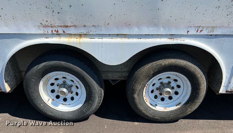 image for item JX9313 1996 W-W Trailers  enclosed cargo trailer