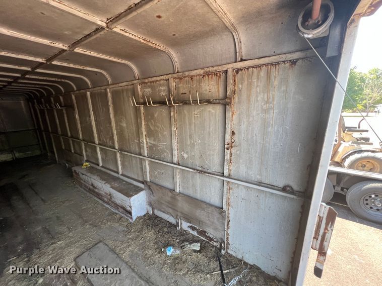 image for item JX9313 1996 W-W Trailers  enclosed cargo trailer