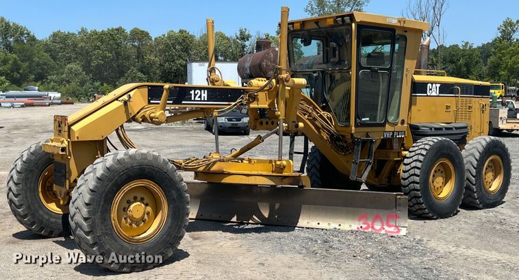 image for item JX9424 2007 Caterpillar 12H  motor grader