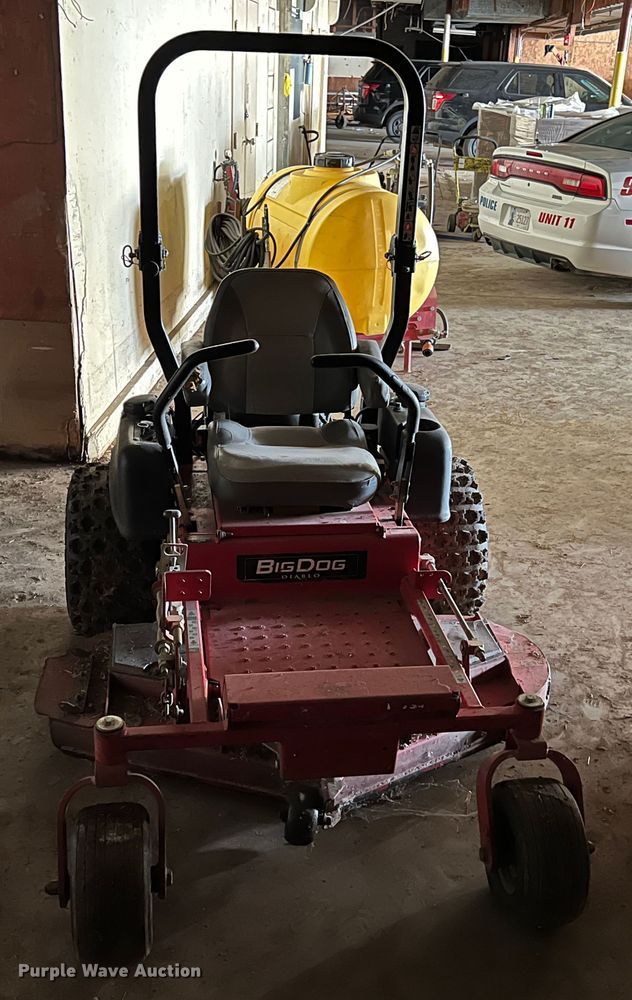 image for item JX9479 Big Dog Diablo  ZTR lawn mower