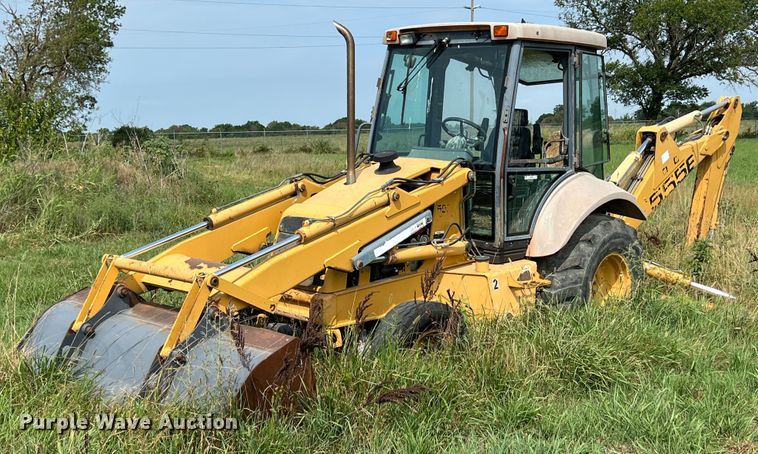 image for item JX9482 1998 New Holland 555E  backhoe