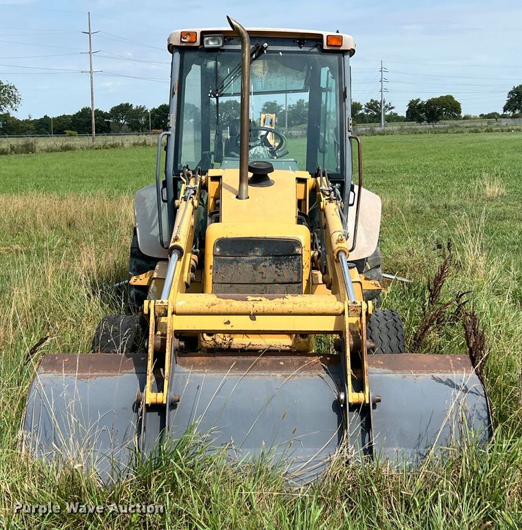 image for item JX9482 1998 New Holland 555E  backhoe