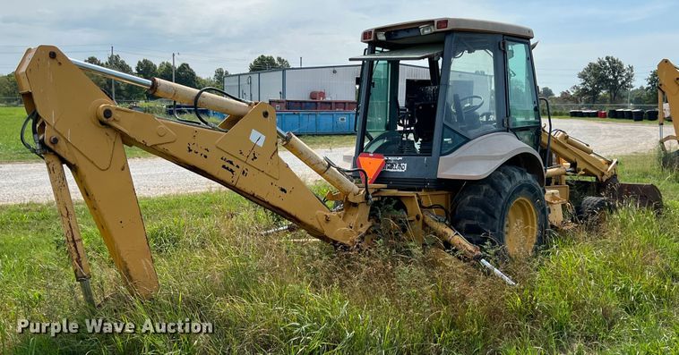 image for item JX9482 1998 New Holland 555E  backhoe