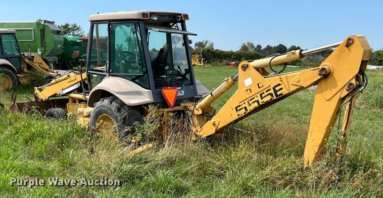 image for item JX9482 1998 New Holland 555E  backhoe