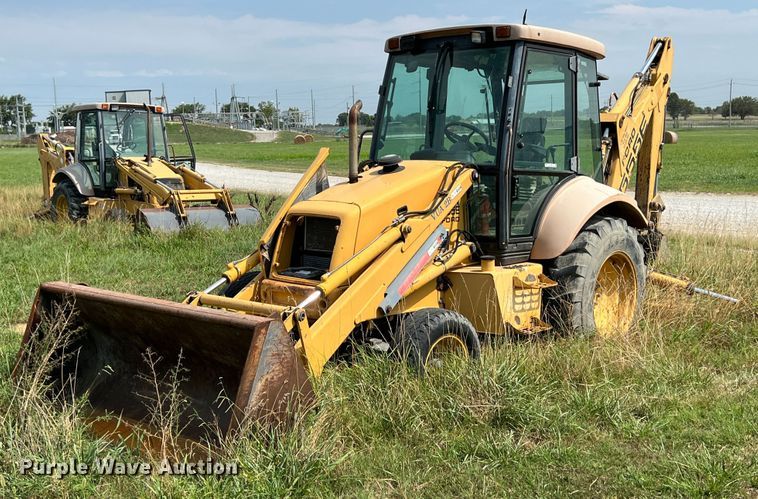 image for item JX9483 1997 New Holland 555E  backhoe