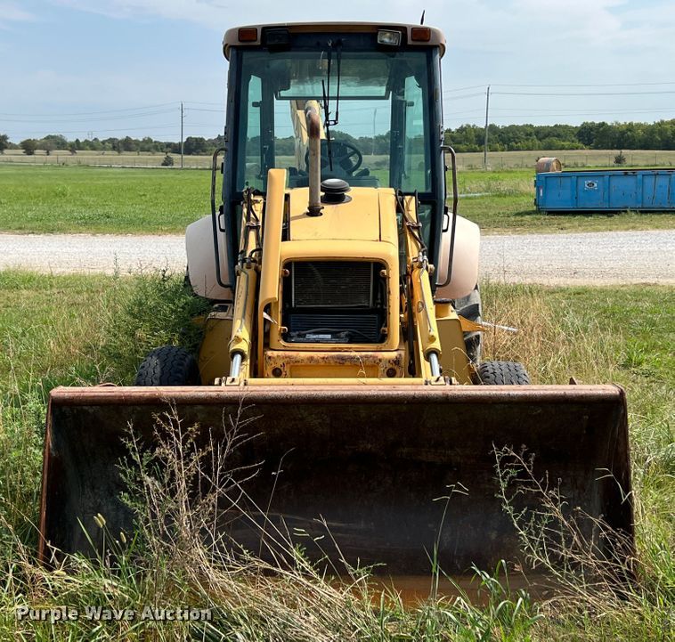 image for item JX9483 1997 New Holland 555E  backhoe