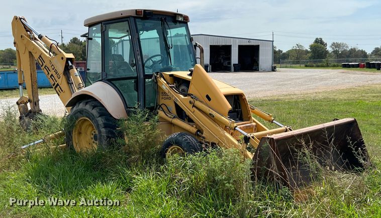 image for item JX9483 1997 New Holland 555E  backhoe