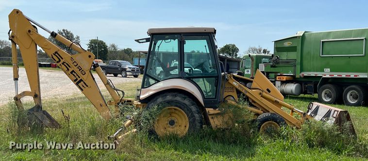 image for item JX9483 1997 New Holland 555E  backhoe