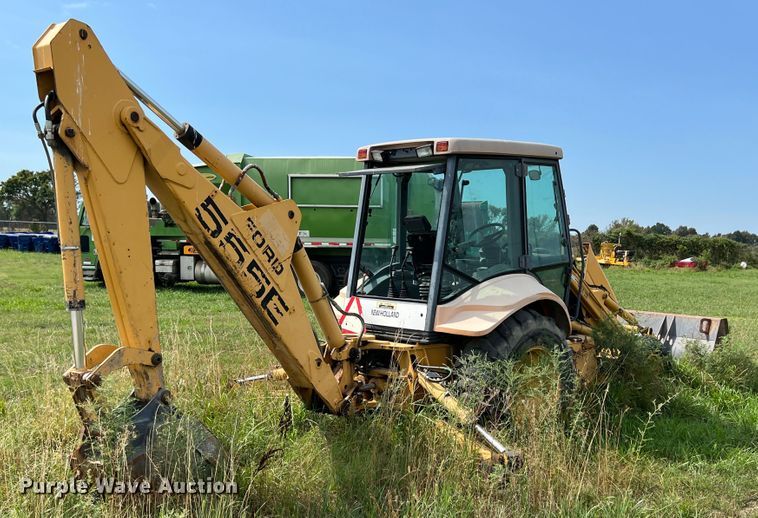 image for item JX9483 1997 New Holland 555E  backhoe