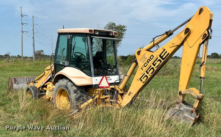 image for item JX9483 1997 New Holland 555E  backhoe