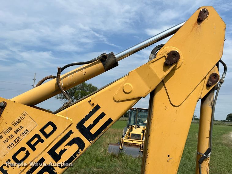 image for item JX9483 1997 New Holland 555E  backhoe