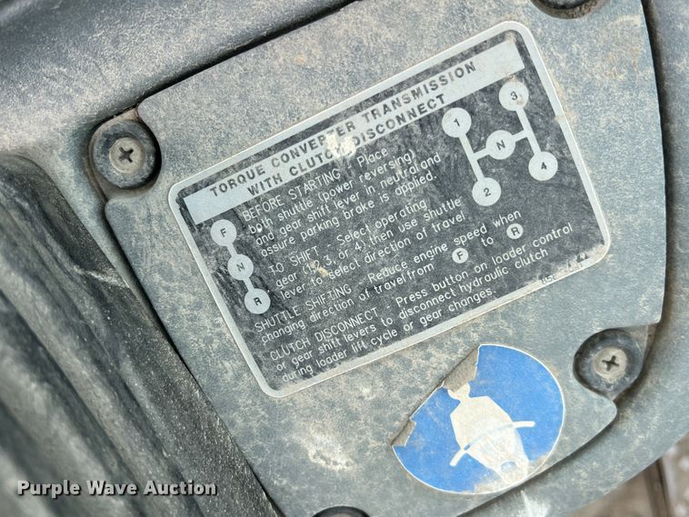 image for item JX9483 1997 New Holland 555E  backhoe