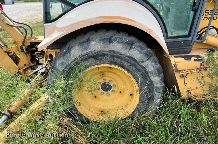 image for item JX9483 1997 New Holland 555E  backhoe