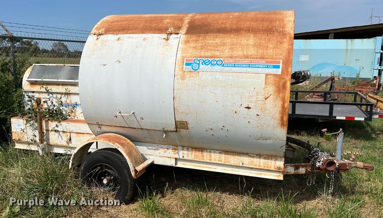 image for item JX9484 Sreco Hy-Power  sewer rodder trailer