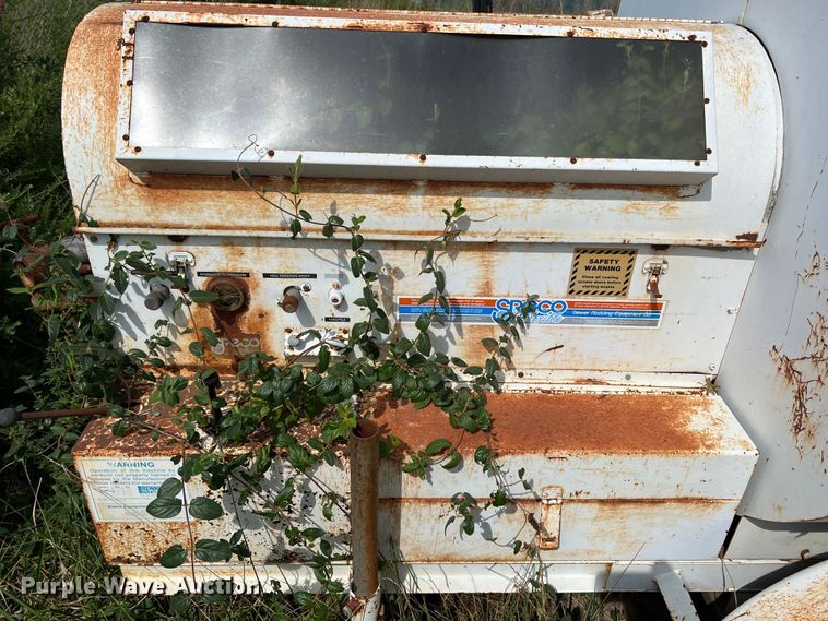 image for item JX9484 Sreco Hy-Power  sewer rodder trailer