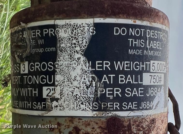 image for item JX9484 Sreco Hy-Power  sewer rodder trailer