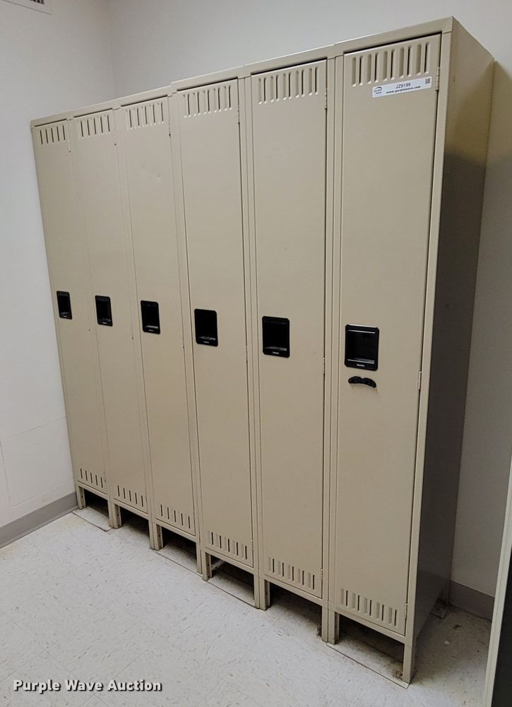 image for item JZ9199 (2) Tennsco locker sets