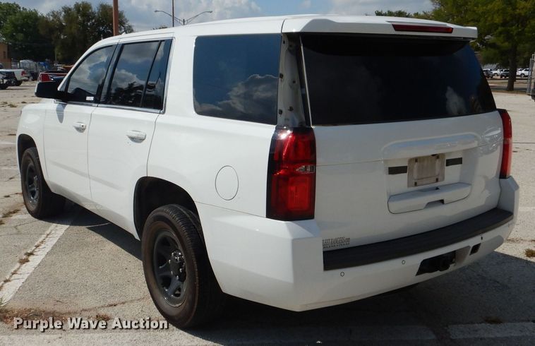 image for item KC9742 2017 Chevrolet Tahoe Police  SUV