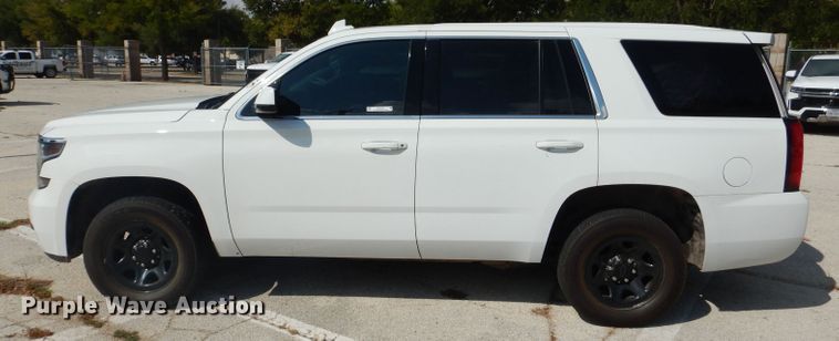 image for item KC9742 2017 Chevrolet Tahoe Police  SUV