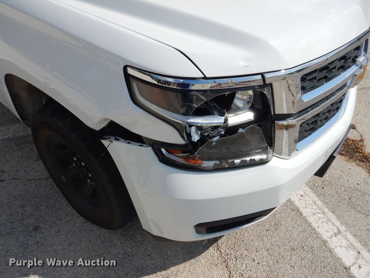 image for item KC9742 2017 Chevrolet Tahoe Police  SUV