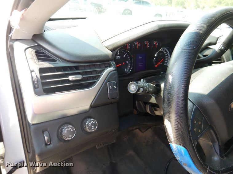 image for item KC9742 2017 Chevrolet Tahoe Police  SUV