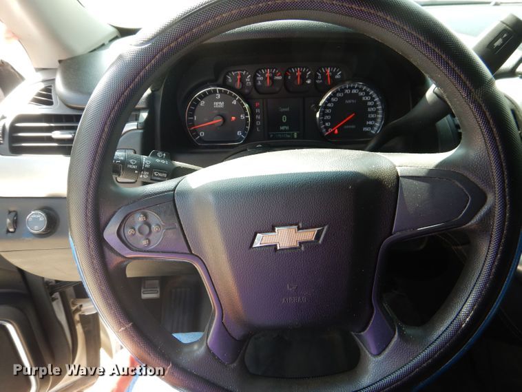 image for item KC9742 2017 Chevrolet Tahoe Police  SUV