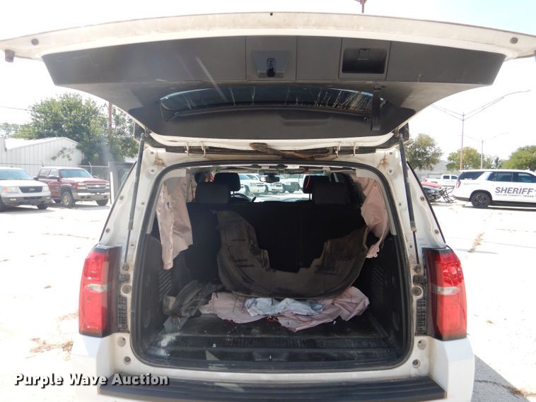 image for item KC9742 2017 Chevrolet Tahoe Police  SUV