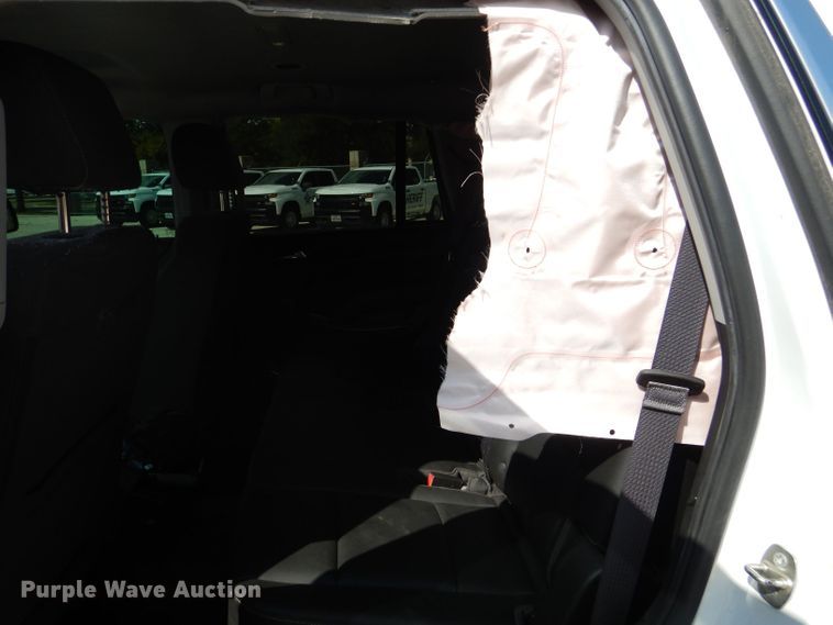 image for item KC9742 2017 Chevrolet Tahoe Police  SUV