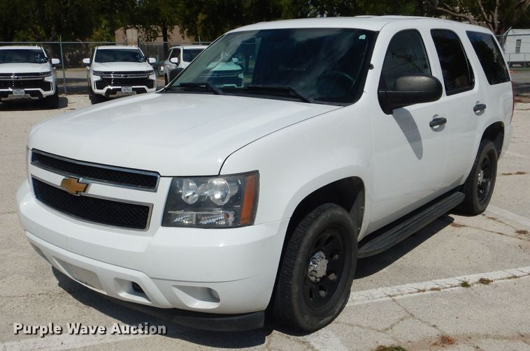image for item KC9744 2013 Chevrolet Tahoe Police  SUV