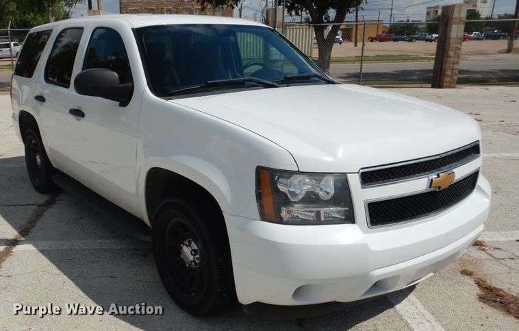 image for item KC9744 2013 Chevrolet Tahoe Police  SUV