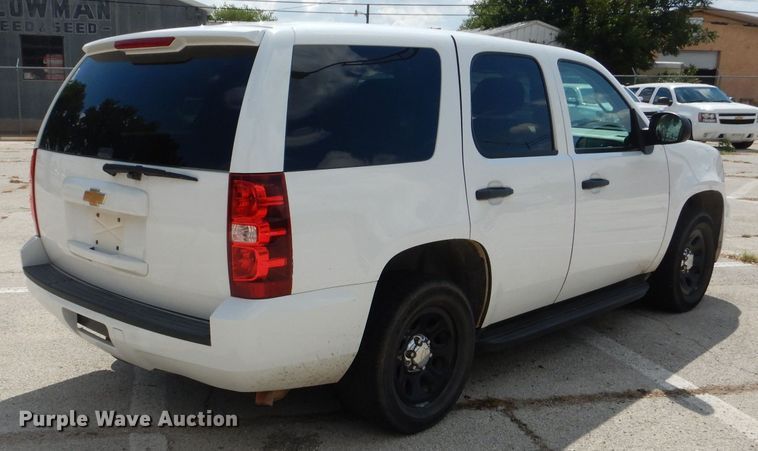 image for item KC9744 2013 Chevrolet Tahoe Police  SUV