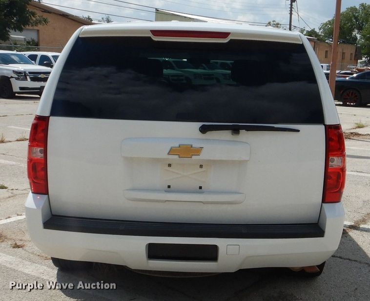 image for item KC9744 2013 Chevrolet Tahoe Police  SUV
