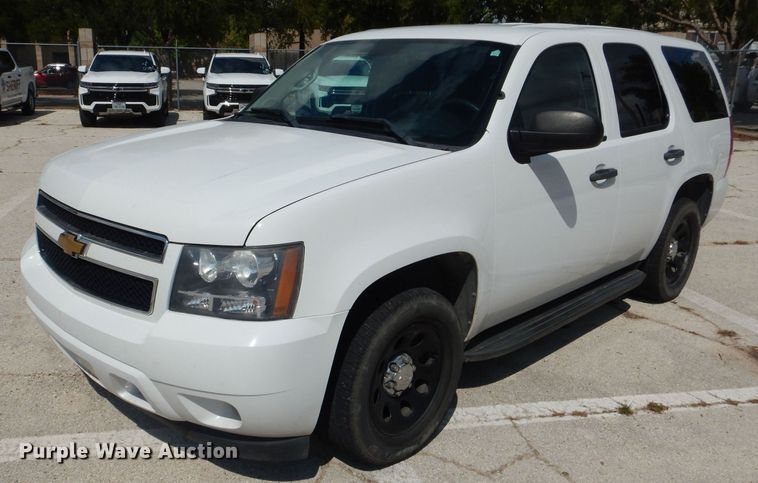 image for item KC9744 2013 Chevrolet Tahoe Police  SUV