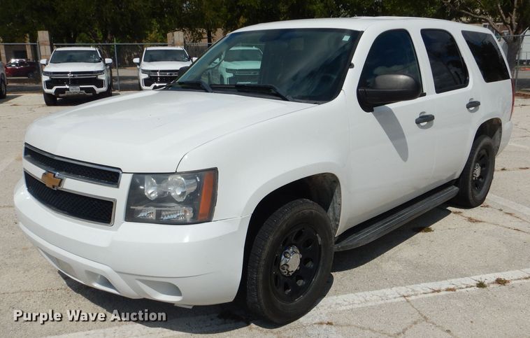 image for item KC9745 2013 Chevrolet Tahoe Police  SUV