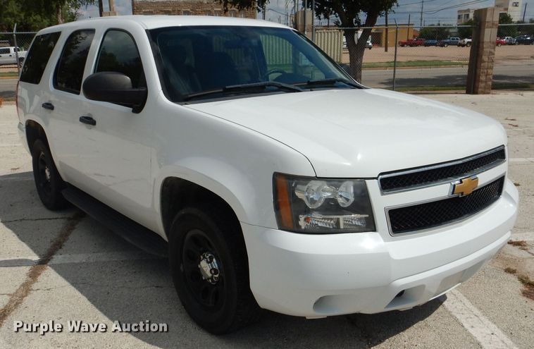 image for item KC9745 2013 Chevrolet Tahoe Police  SUV