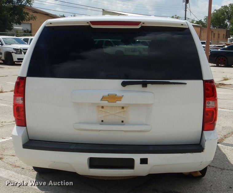 image for item KC9745 2013 Chevrolet Tahoe Police  SUV
