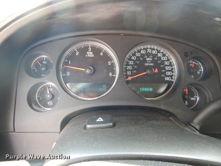 image for item KC9745 2013 Chevrolet Tahoe Police  SUV