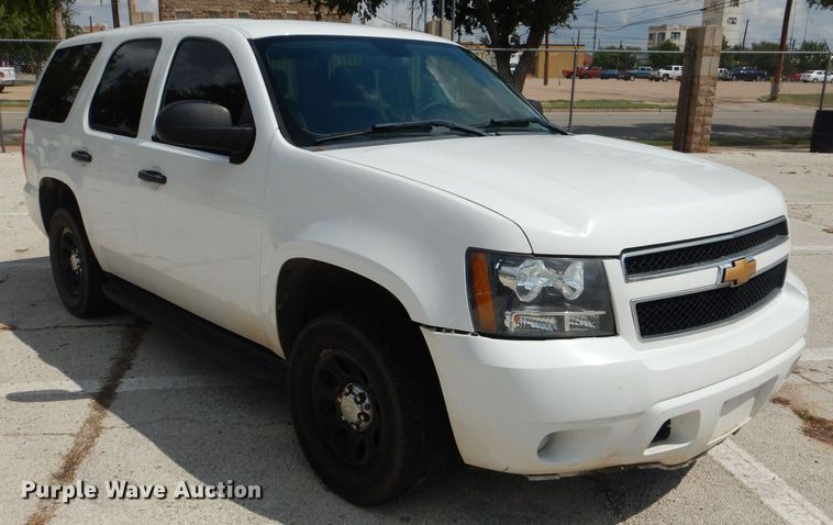image for item KC9746 2013 Chevrolet Tahoe Police  SUV