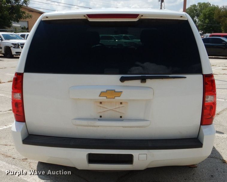 image for item KC9746 2013 Chevrolet Tahoe Police  SUV
