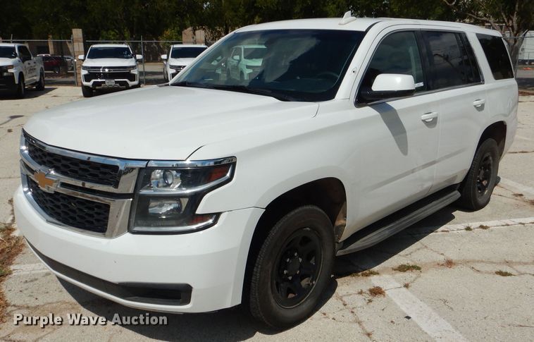 image for item KC9747 2016 Chevrolet Tahoe Police  SUV